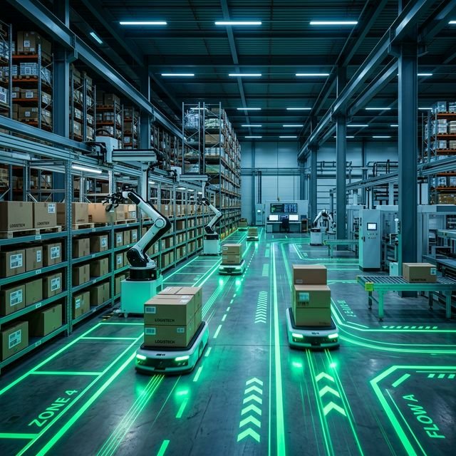Inventory Control illustration mockup